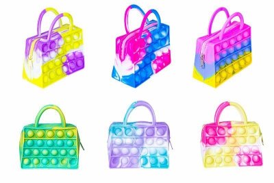 PROMO Pop It torebka na zamek 1006381 mix cena za 1 szt