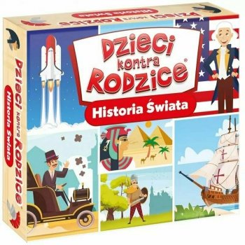 PROMO Dzieci kontra Rodzice. Historia Świata gra rodzinna KANGUR