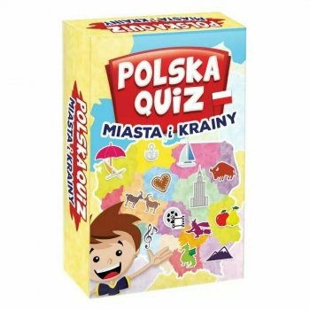 PROMO Gra rodzinna Polska Quiz. Miasta i Krainy KANGUR