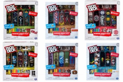 PROMO Tech Deck Deskorolka na palec Skateshop 6-pack 6028845 Spin Master p6 cena za 1op