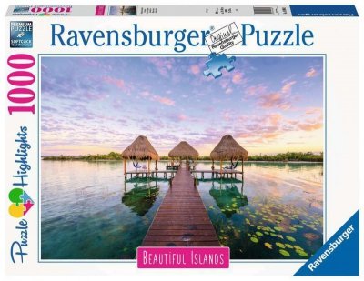 PROMO Puzzle 1000el Wyspy tropikalne 169085 Ravensburger