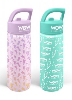 Bidon termos Butelka termiczna 500ml aluminium WoW Generation WOW00020 Kids Euroswan mix cena za 1szt