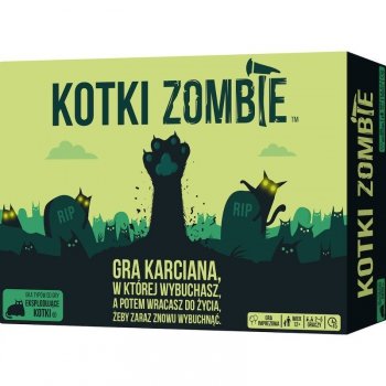PROMO Eksplodujące kotki: Zombie gra REBEL