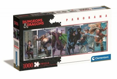 PROMO Clementoni Puzzle 1000el Panorama Dungeons & Dragons 39736