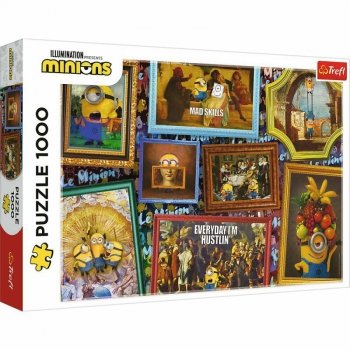 Puzzle 1000el Galeria Minionków 10744 Trefl