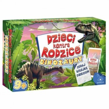 PROMO Dzieci kontra Rodzice. Dinozaury gra Kangur