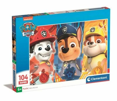 PROMO Clementoni Puzzle 104el Super PAW PATROL Psi Patrol 25780
