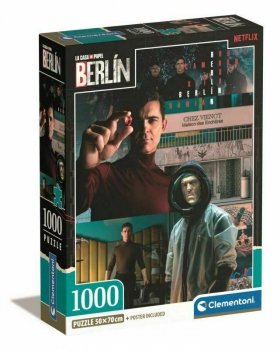 PROMO Clementoni Puzzle 1000el Compact Netflix Berlin 39850