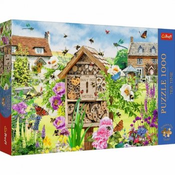 Puzzle 1000el Premium Plus Tea time: Dom dla pszczół 10809 Trefl