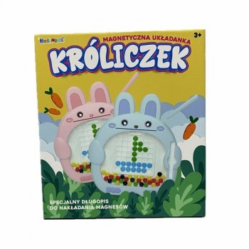 Układanka Magnetyczna Tablica Króliczek 1009725 mix cena za 1 szt