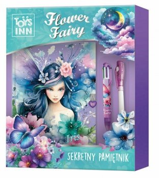 Pamiętnik na kłódkę Flower Fairy Iris 9377 STNUX