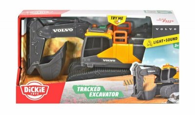 Volvo Koparka Dickie Toys + efekty świetlne i dźwiękowe