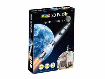 Puzzle 3D 136el Apollo 11 Saturn V 00250 Revell