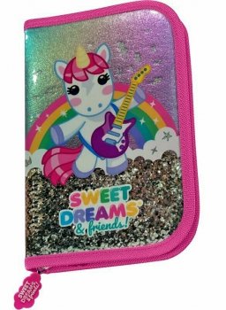 Piórnik szkolny z wyposażeniem Sweet Dreams KL11564 Kids Euroswan