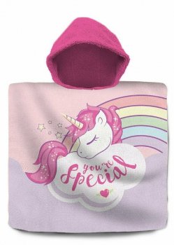 Ponczo kąpielowe ręcznik 60x120cm bawełna You're Special KL11478 Kids Euroswan