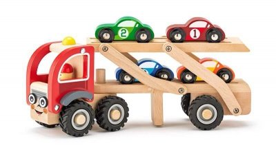 Ciężarówka z samochodami wyścigowymi 90790 Woody