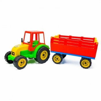 Traktor z przyczepką Farma MAX Bartex LAZUR-mix