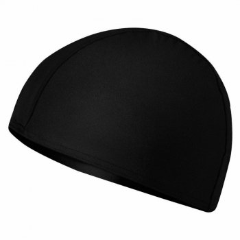 Czepek pływacki materiałowy lycra czarny 834338 SPOKEY