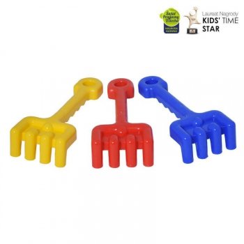 PLASTO Grabki do piasku 22 cm 3 kolory do wyboru PLA2239