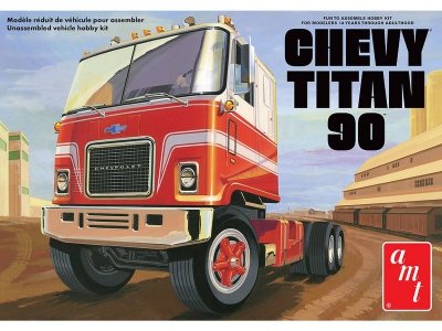 Model Plastikowy - Ciężarówka 1:25 Chevy Titan 90 - AMT
