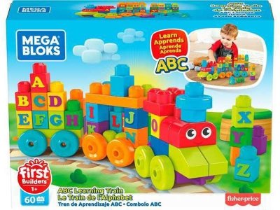MATTEL MEGA BLOKS pociąg ABC DXH35 /2