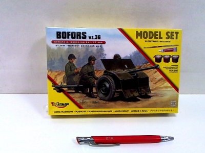 MIRAGE MODELE Mirage zest.d/sklej.Armata Bofors S06 835061