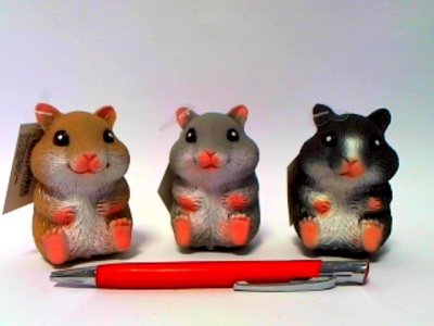 HIPO - HAB Chomik z groszkiem 8cm HAB072 15294