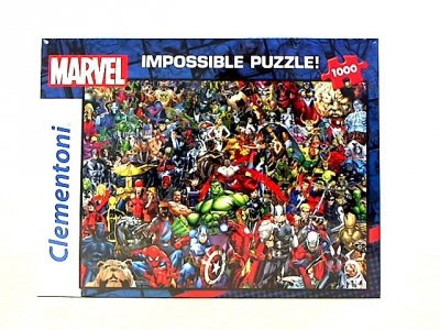 CLEMENTONI - PUZZLE CLE puzzle 1000 Impossible Marvel80Years 39411