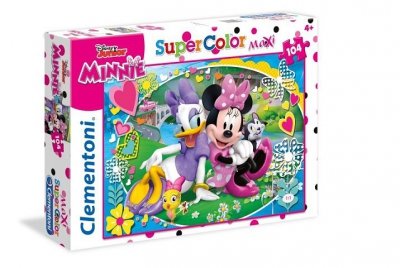 CLEMENTONI - PUZZLE CLE puzzle 104 maxi SuperKolor MinnieHap.23708