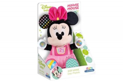 CLEMENTONI - ZABAWKI CLE BABY DISNEY interakt.Minnie pluszowa 50130