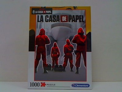 CLEMENTONI - PUZZLE CLE puzzle 1000 Netflix LaCasa de Papel 39532
