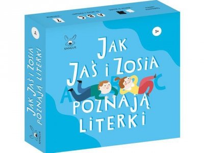 KANGUR - GRY Gra Jak Jaś i Zosia poznają literki 08460