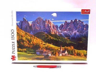 TREFL PUZZLE 1500 Dolina Val di Funes Włochy 26163