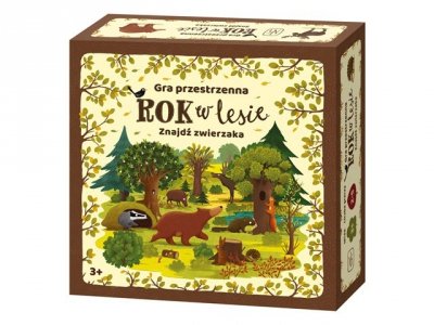 NASZA KSIĘGARNIA Rok w lesie Znajdź zwierzaka 00125