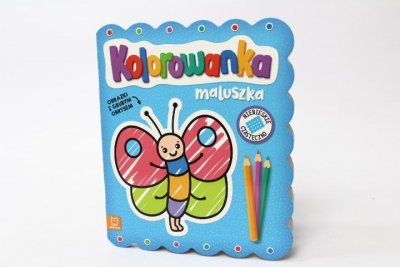 AKSJOMAT Kolorowanka maluszka Niebieskie ciasteczko 34612