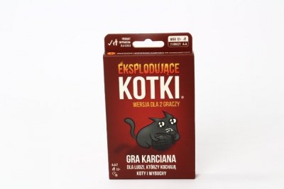 REBEL Rebel gra Ekspldujące kotki wer.dla 2 graczy 41841
