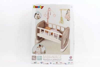 SMOBY SMOBY Baby Nurse kołyska z karuzelką 220372