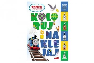 HARPERCOLLINS Koloruj i naklejaj Tomek i przyjaciele 80907