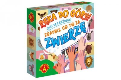 ALEXANDER Gra planszowa Quiz Ręka do góry Zwierzę 27464