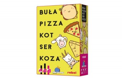 REBEL Rebel gra Buła,Pizza,Kot,Ser,Koza 14819