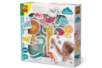 SES CREATIVE SES Zab.do kąpieli zwierz.Safari 14szt 13097 30978