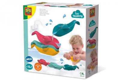 SES CREATIVE SES Zabawka do kąpieli pojemniki rybki 13098 30985