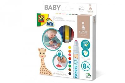 SES CREATIVE SES My first Mazaki Żyrafa Sophie 8kol 14491 44913