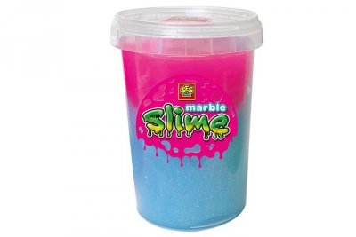 SES CREATIVE SES Slime marmur niebieski/róż 200g 15021 50211