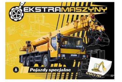 SKRZAT-WYDAWNICTWO Ekstramaszyny Pojazdy specjalne 75625 