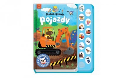 AKSJOMAT Słucham i poznaję Pojazdy książeczka z dźw 34124