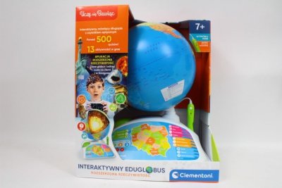 CLEMENTONI - ZABAWKI CLE Interaktywny globus 50847