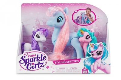 ZURU ZURU Sparkle Girlz jednorożce 3szt 100373