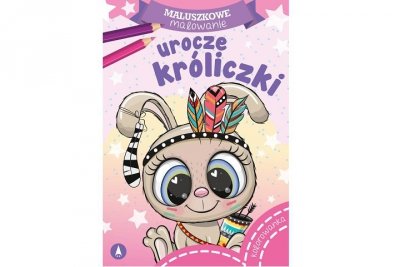 SKRZAT-WYDAWNICTWO Maluszkowe malow.Urocze króliczki 74239 