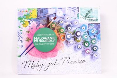Norimpex Malowanie po numer.Wilk w górach 1008938